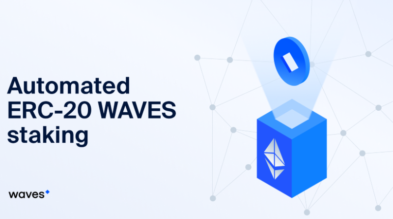 stake WAVES ERC-20